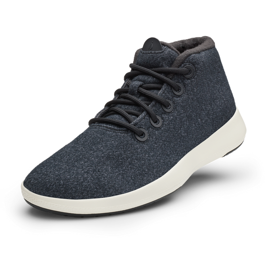 Women's Wool Runner-up Mizzle - Natural Black (Natural White Sole)